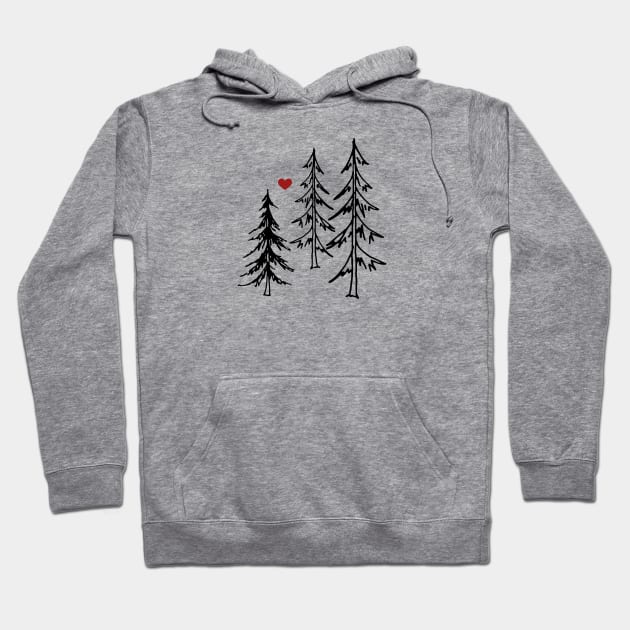 Tree Love the Outdoors Hoodie by EpicSonder2017